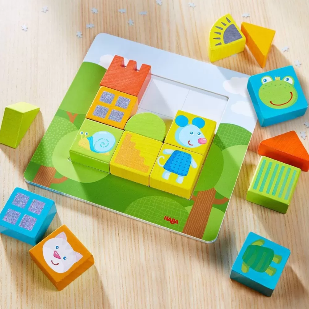 HABA Animal Squares Arranging Game< Puzzles