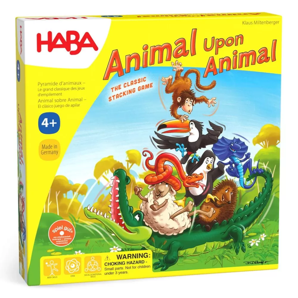 HABA Animal Upon Animal Game< Family Games