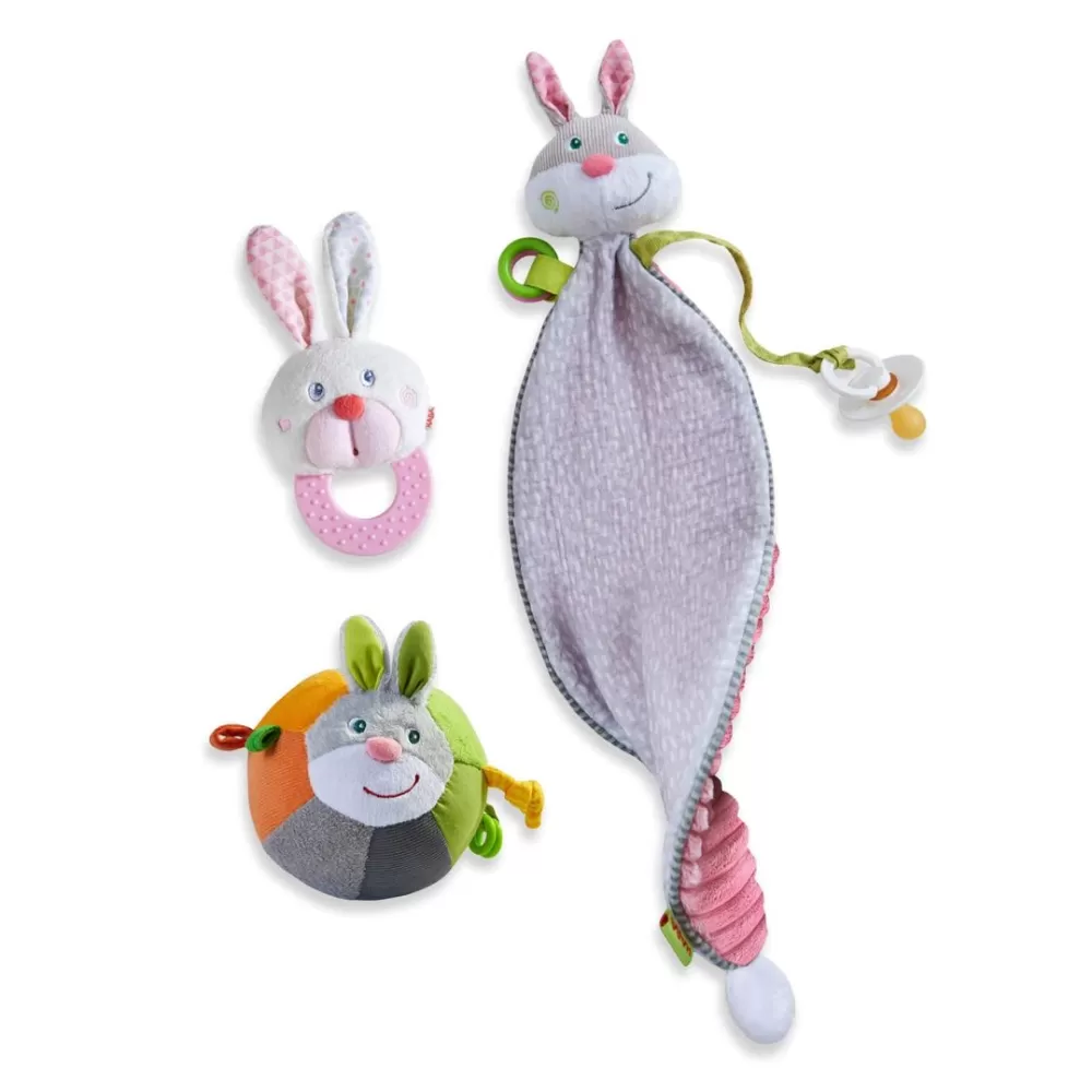 HABA Baby Bunny Bundle< Plush Baby Toys