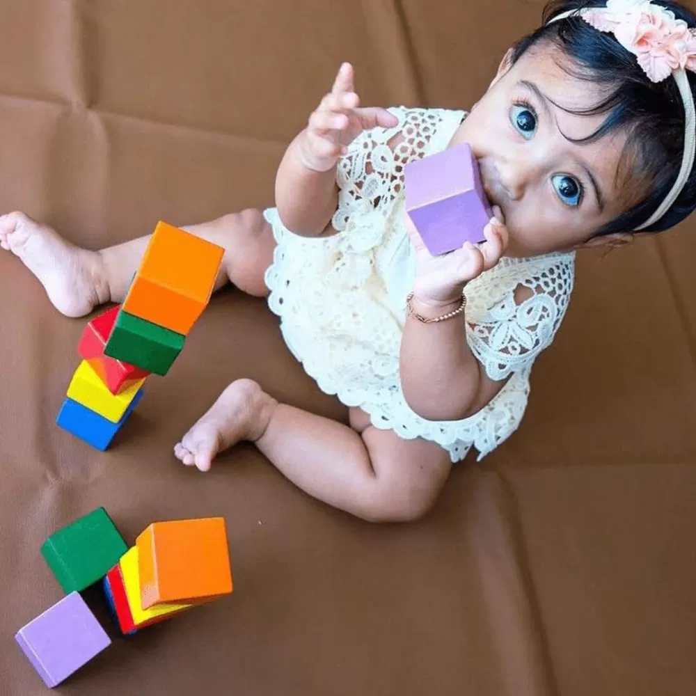 HABA Baby'S First Wood Basic Blocks< Wooden Building Blocks