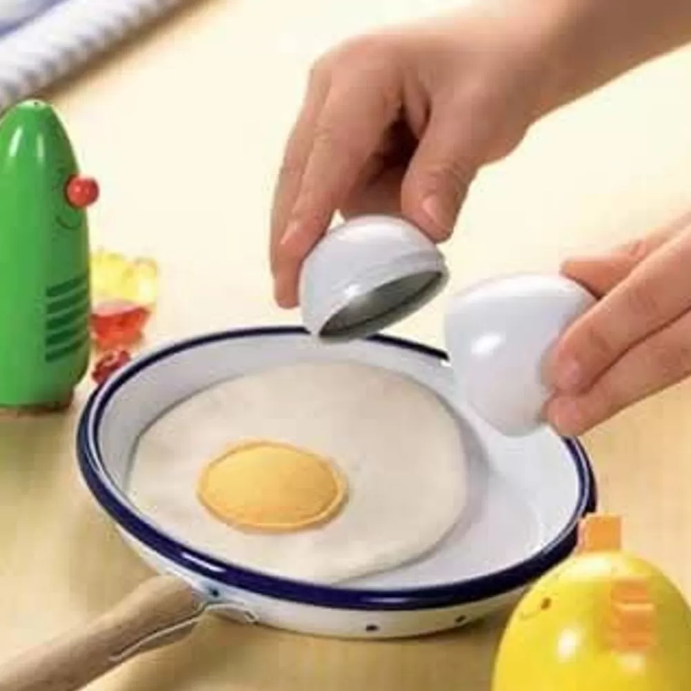 HABA Biofino Fried Egg With Shell Soft Play Food< Pretend Play Food