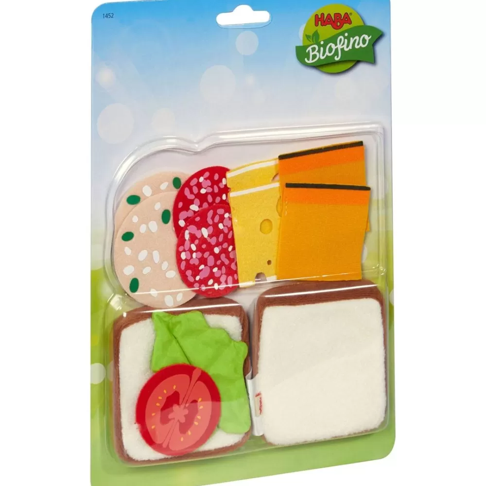 HABA Biofino Sandwich Soft Play Food< Pretend Play Food