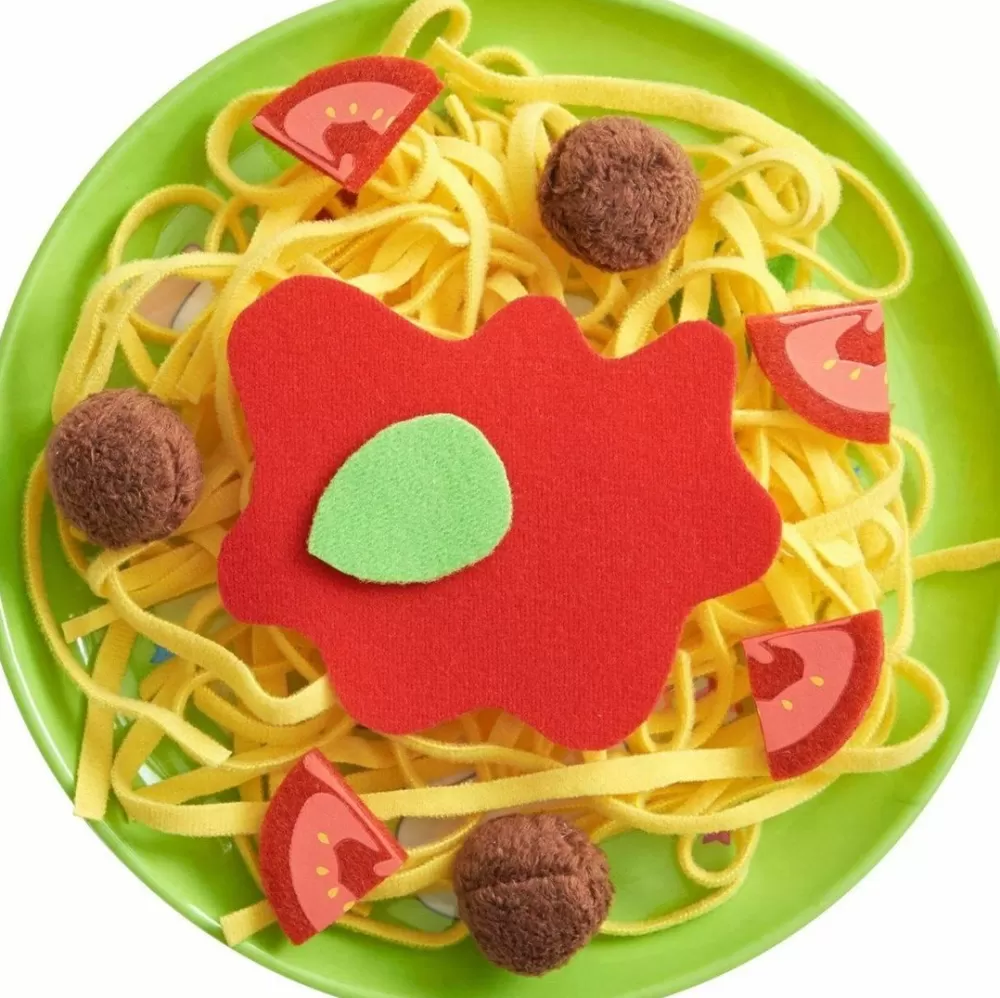 HABA Biofino Spaghetti Bolognese Soft Play Food< Pretend Play Food