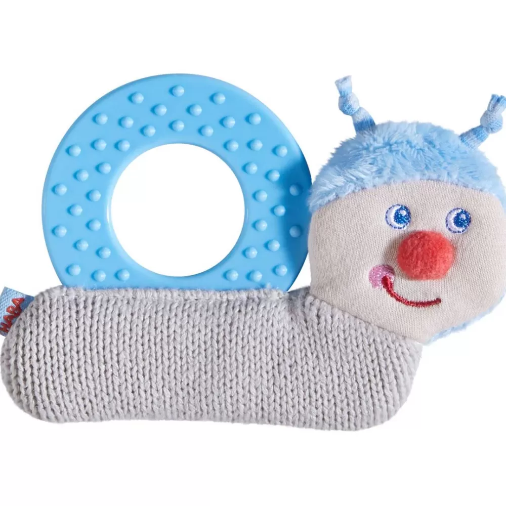 HABA Chomp Champ Snail Teether< Grasping + Teething Toys