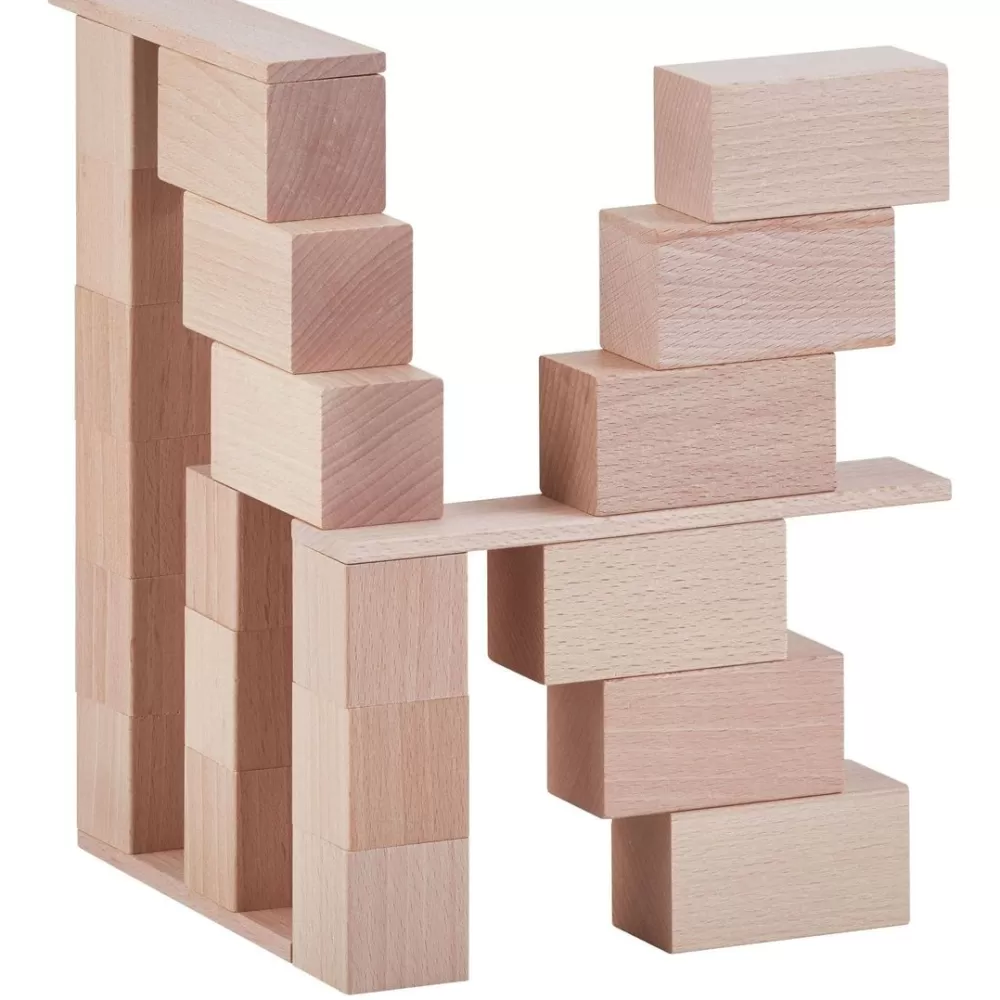 HABA Clever Up! Building Block System 2.0< Wooden Building Blocks