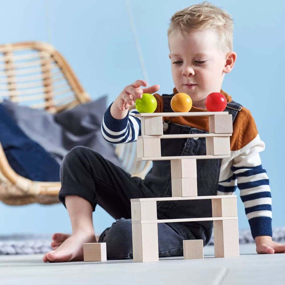 HABA Clever Up! Building Block System 4.0< Wooden Building Blocks