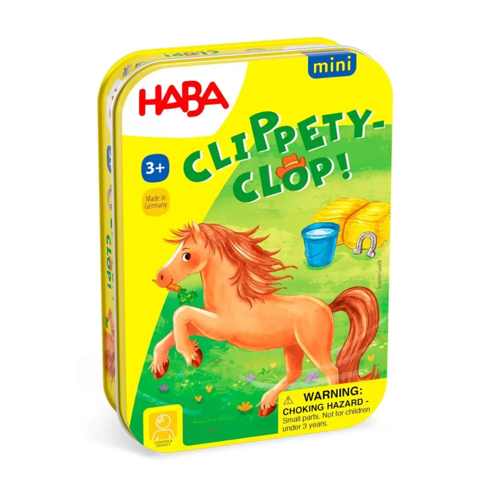 HABA Clippety-Clop! - Mini< Travel + Magnetic Games