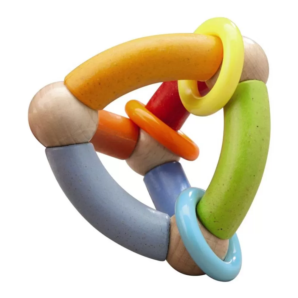 HABA Color Pyramid Clutching Toy< Grasping + Teething Toys