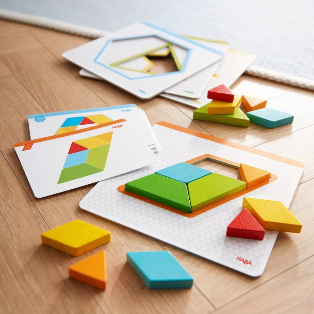 HABA Colorful Shapes Arranging Game< Arranging Games