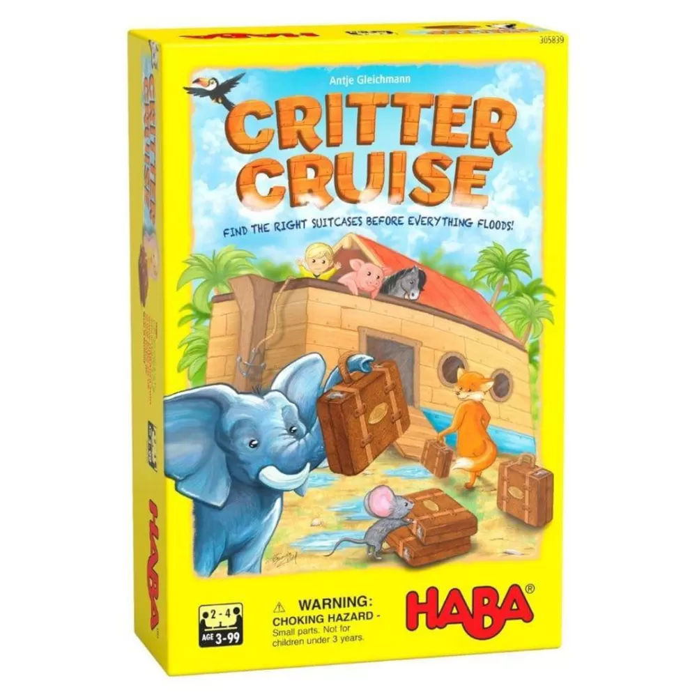 HABA Critter Cruise Cooperative Game< Matching + Memory Games