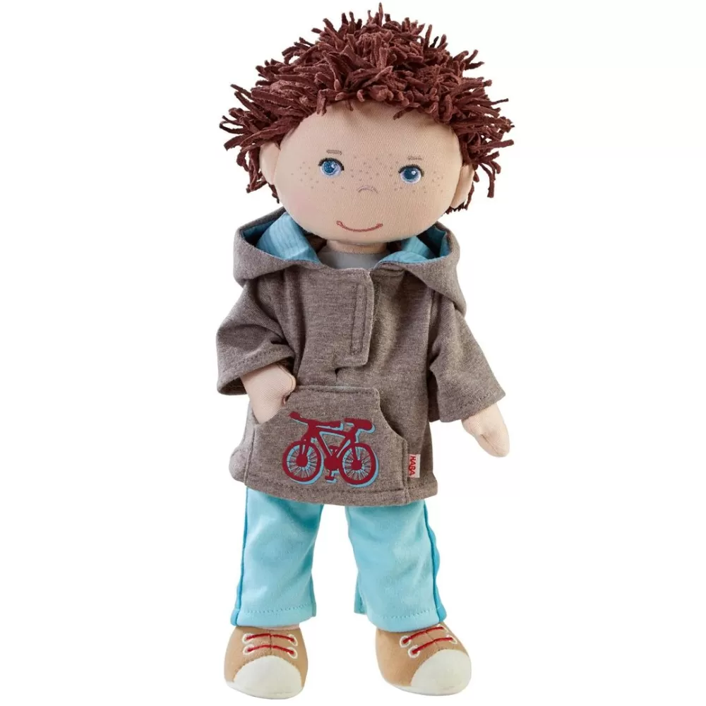 HABA Doll Lian With Hoodie< Plush Dolls