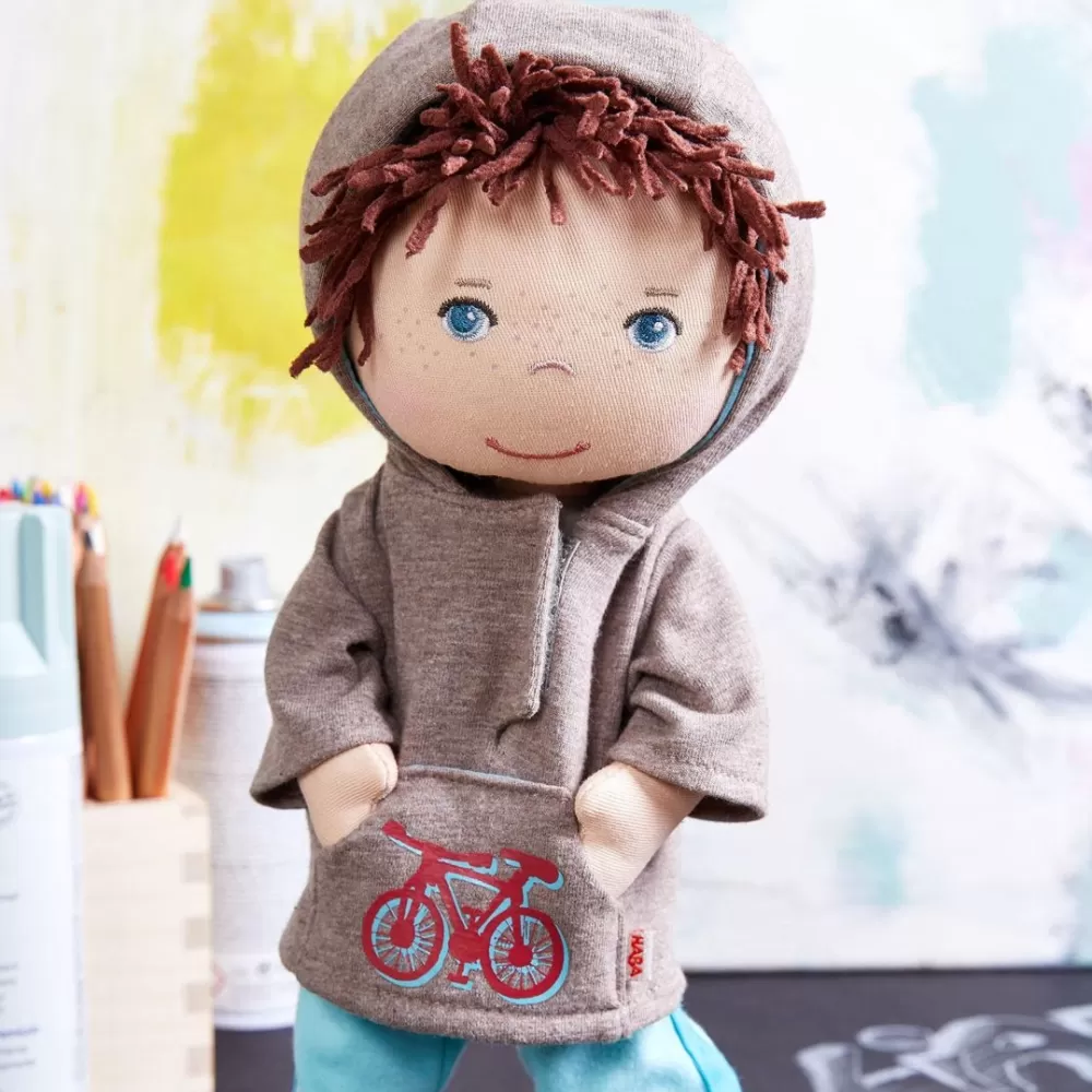 HABA Doll Lian With Hoodie< Plush Dolls