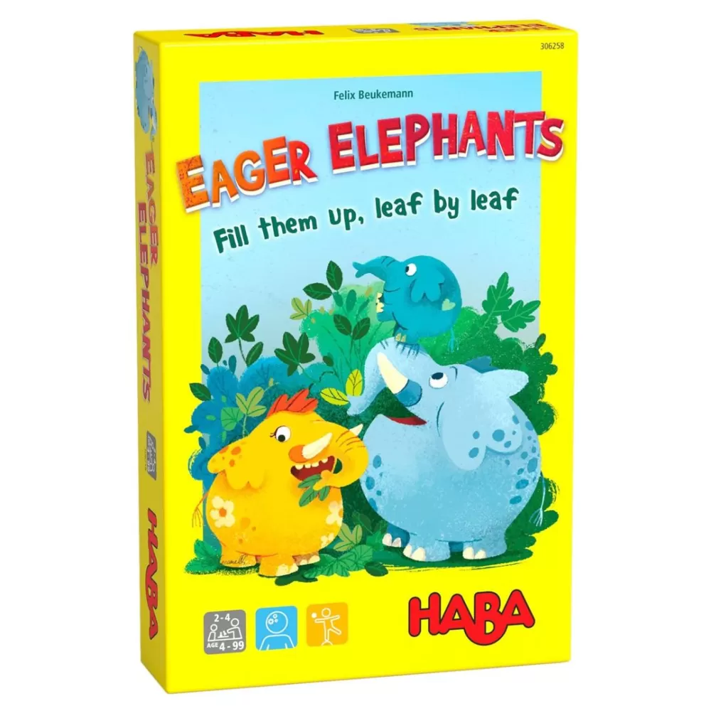 HABA Eager Elephants Game< Family Games