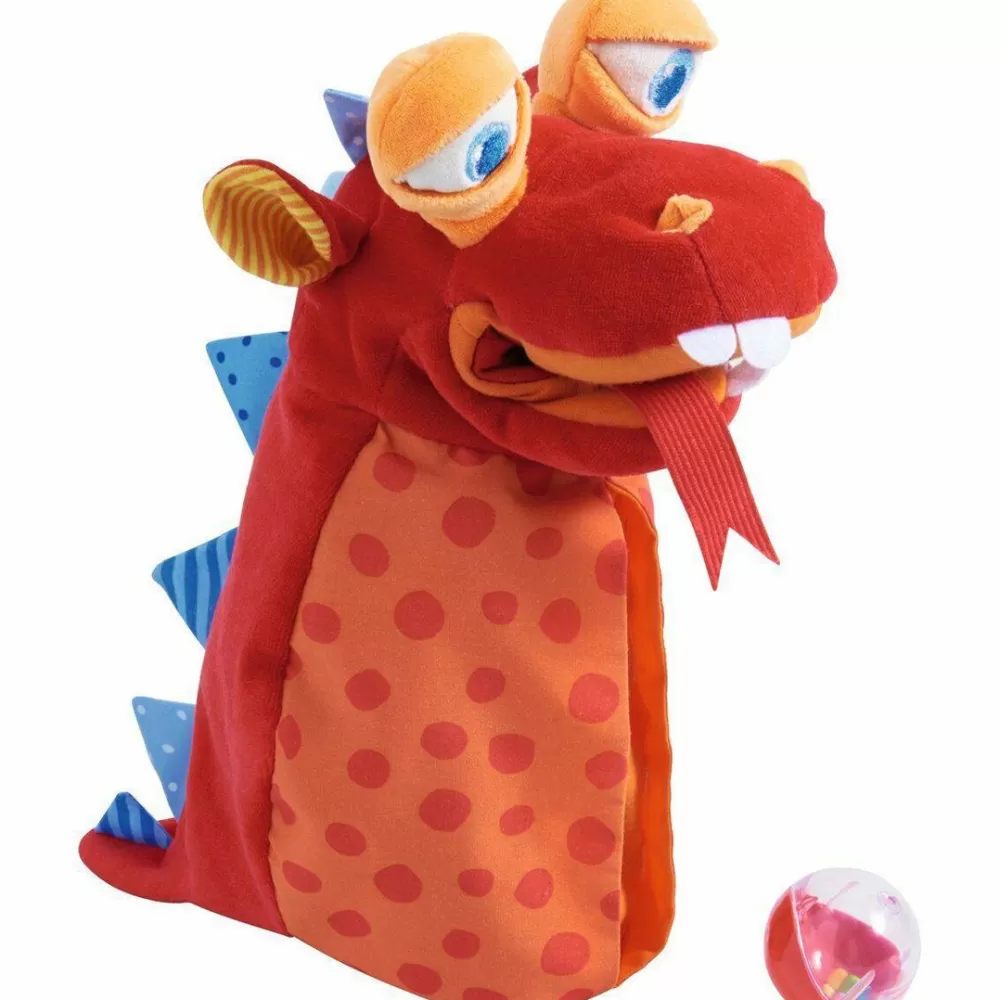 HABA Eat-It-Up Dragon Glove Puppet< Puppets