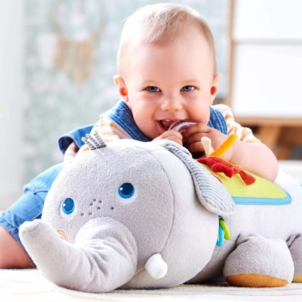 HABA Elephant Discovery Pillow< Plush Baby Toys