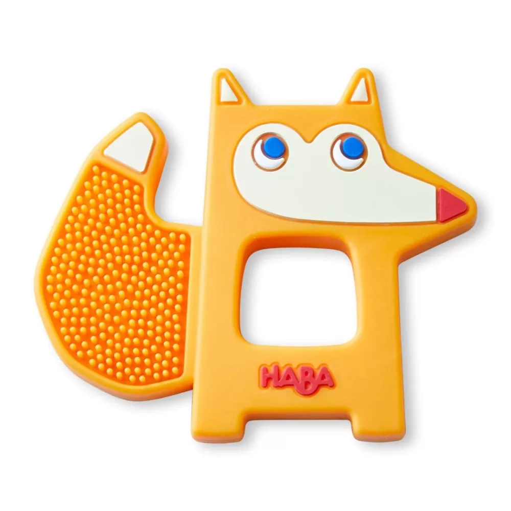 HABA Fox Silicone Teething Toy< Grasping + Teething Toys