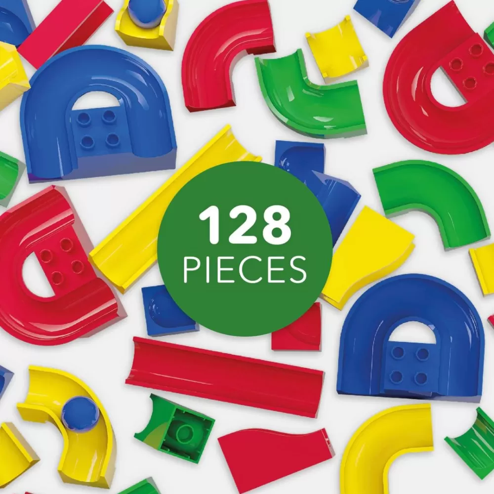 HABA Hubelino 128-Piece Run Elements Set< Hubelino Marble Runs