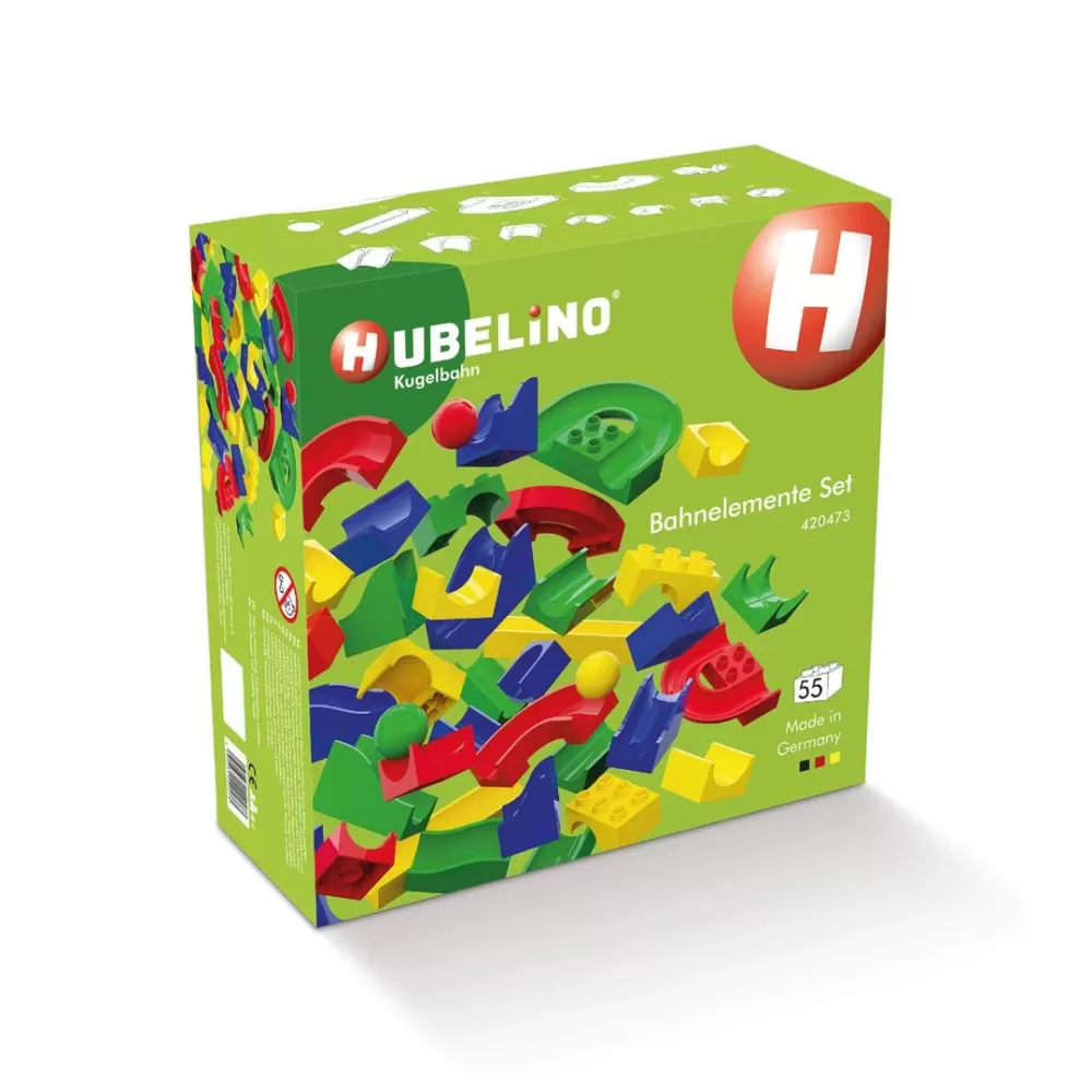 HABA Hubelino 55-Piece Run Elements Set< Hubelino Marble Runs