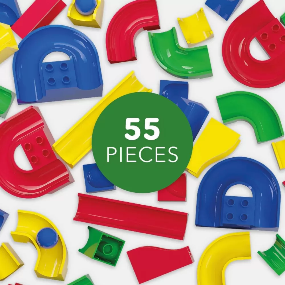 HABA Hubelino 55-Piece Run Elements Set< Hubelino Marble Runs