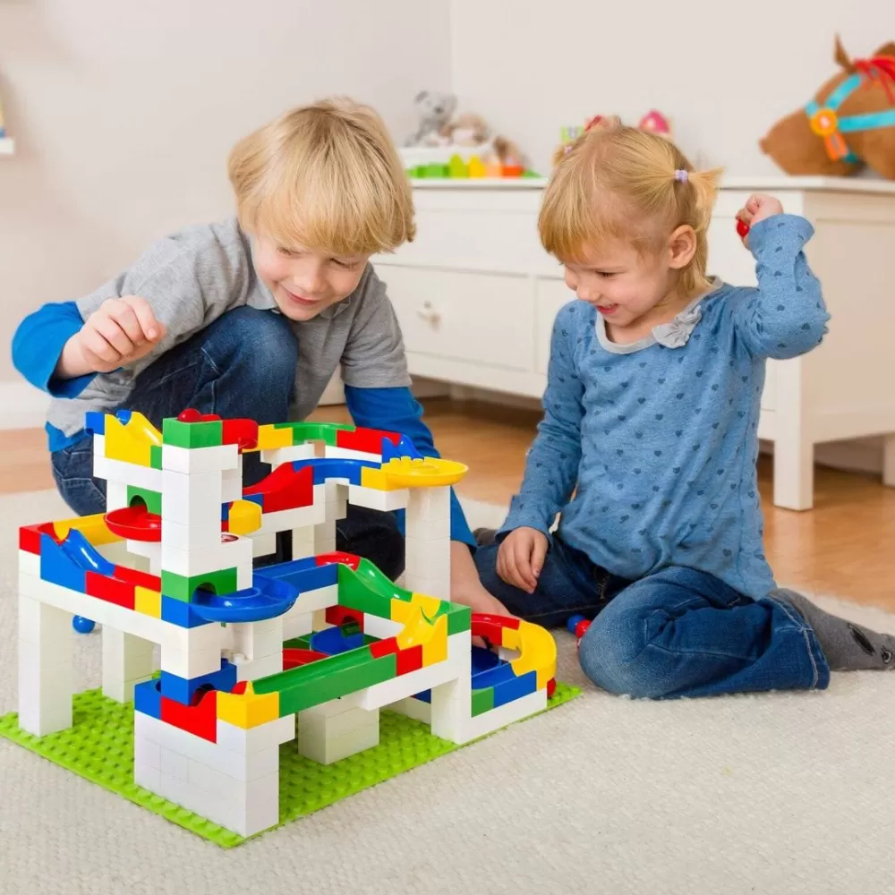 HABA Hubelino Big Building Box Set< Hubelino Marble Runs