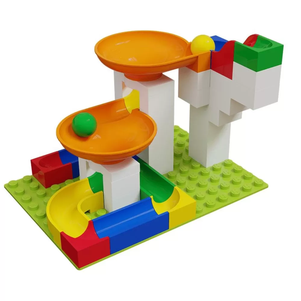 HABA Hubelino Twister Expansion (44 Pcs)< Hubelino Marble Runs