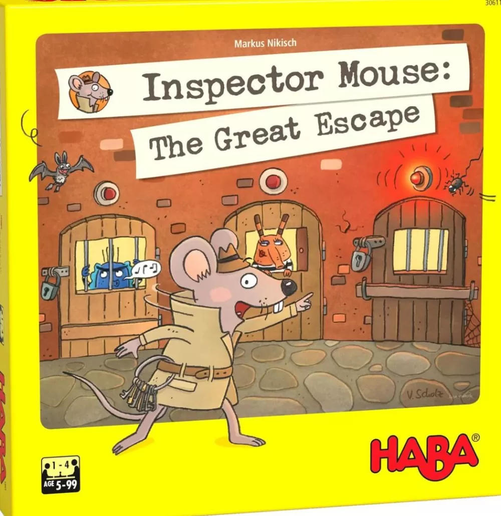 HABA Inspector Mouse: The Great Escape< Matching + Memory Games