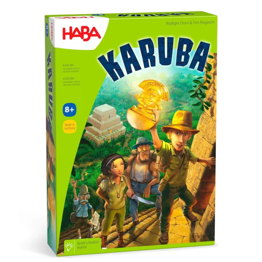 HABA Karuba - Tile Laying Puzzle Game< Family Games