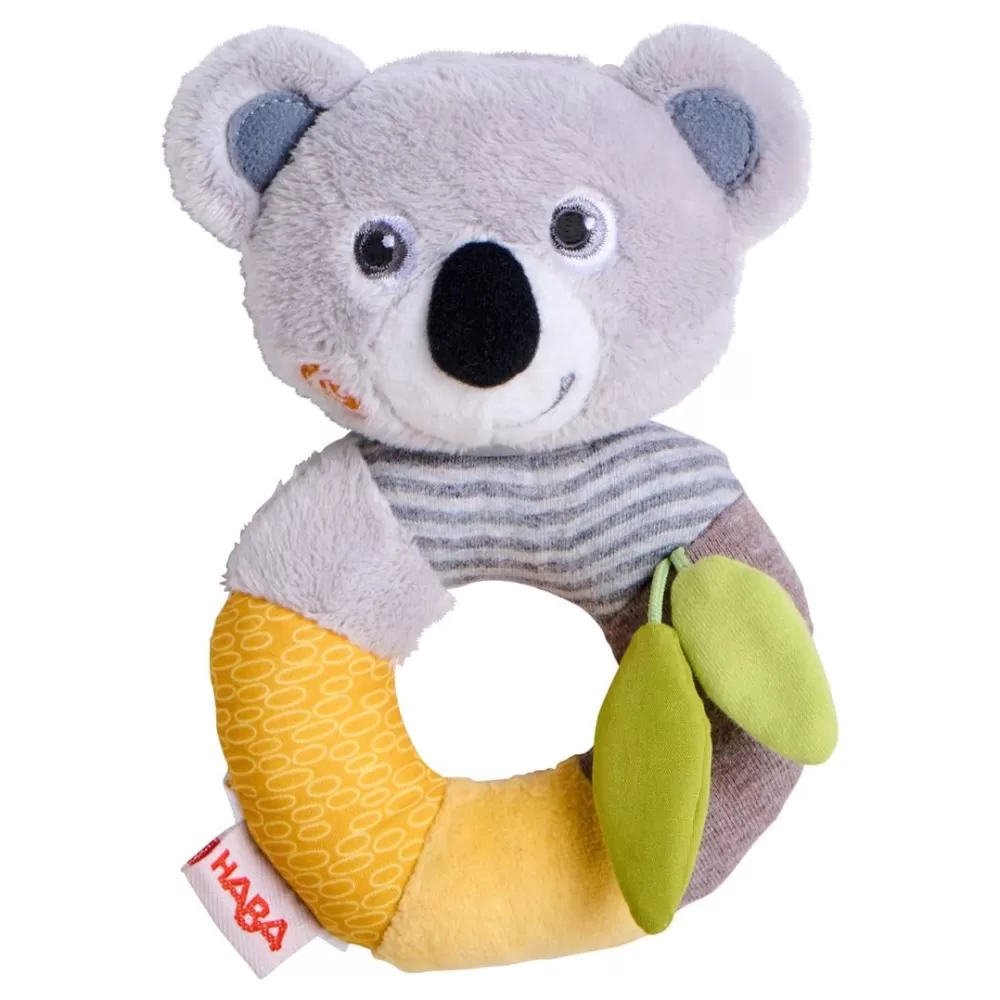 HABA Koala Grasping Toy & Rattle< Plush Baby Toys