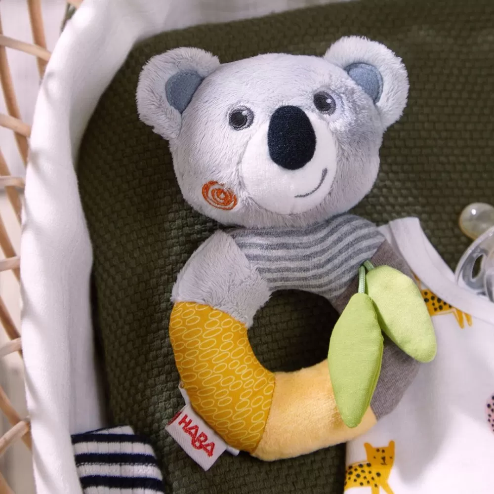 HABA Koala Grasping Toy & Rattle< Plush Baby Toys