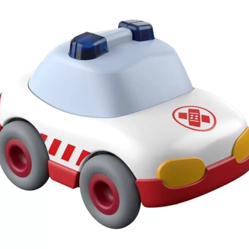 HABA Kullerbu Ambulance With Momentum Motor< Kullerbu Vehicles & Balls