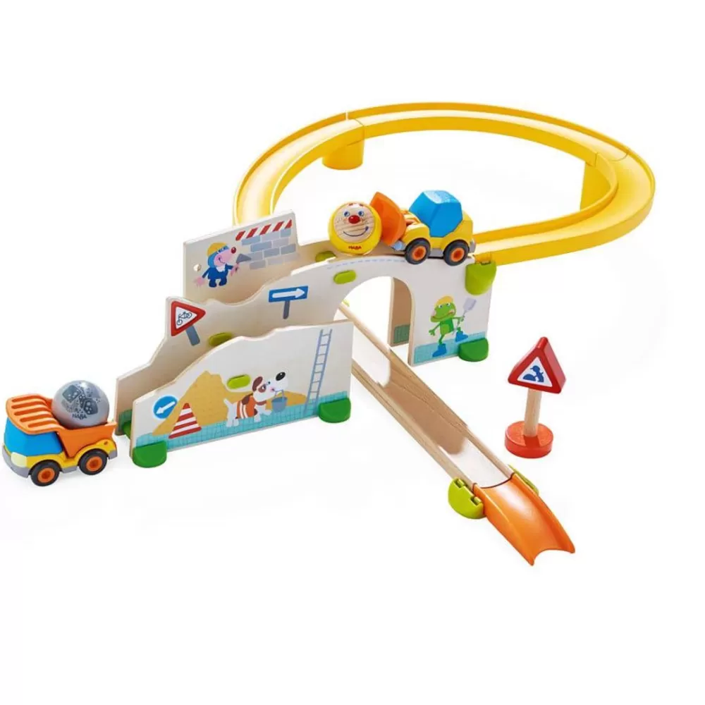 HABA Kullerbu Construction Site Play Track Starter Set< Kullerbu Starter Sets