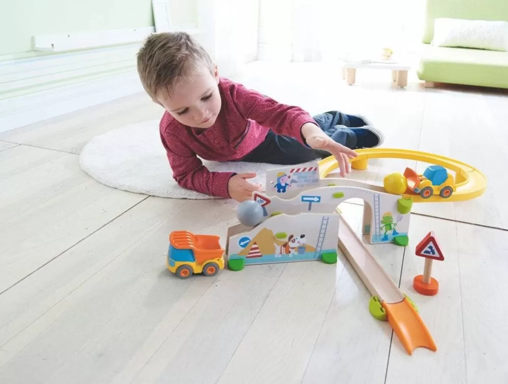 HABA Kullerbu Construction Site Play Track Starter Set< Kullerbu Starter Sets