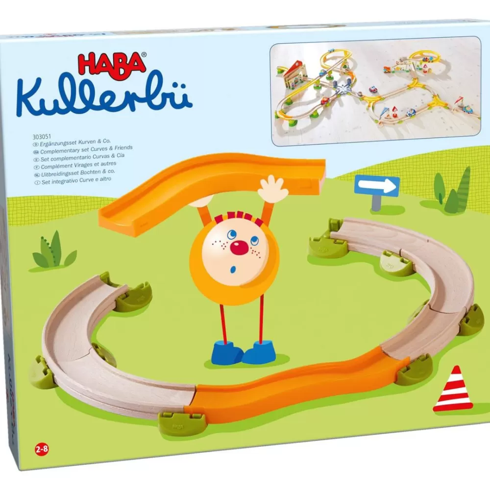 HABA Kullerbu Curves & Friends Expansion Set< Kullerbu Track System