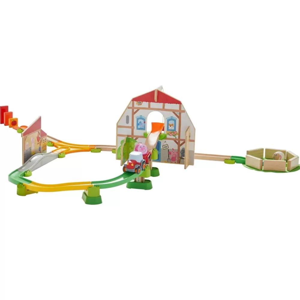 HABA Kullerbu Farmyard Play Track Starter Set With Sound< Kullerbu Starter Sets