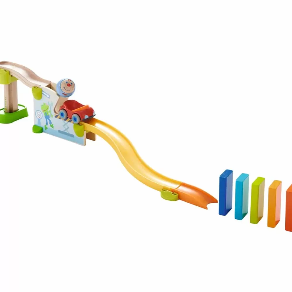 HABA Kullerbu Jump Into Car Dominos Play Set< Kullerbu Starter Sets