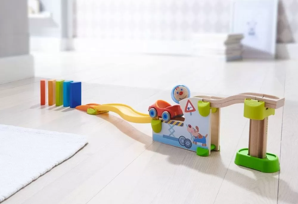 HABA Kullerbu Jump Into Car Dominos Play Set< Kullerbu Starter Sets