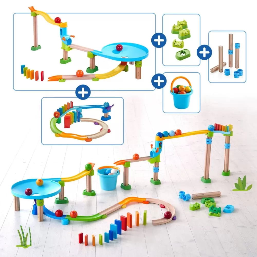 HABA Kullerbu Rainbow Run Bundle< Kullerbu Track System