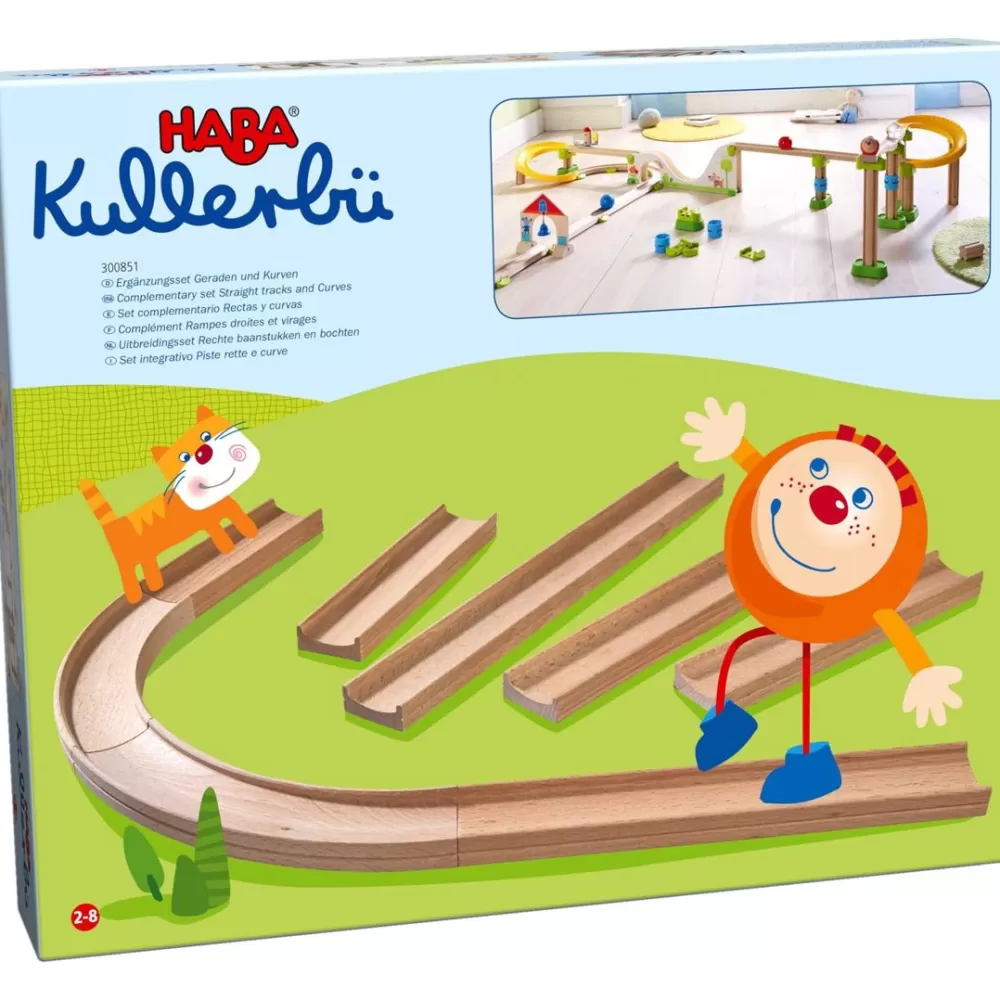 HABA Kullerbu Straight And Curves Track Expansion Set< Kullerbu Track System