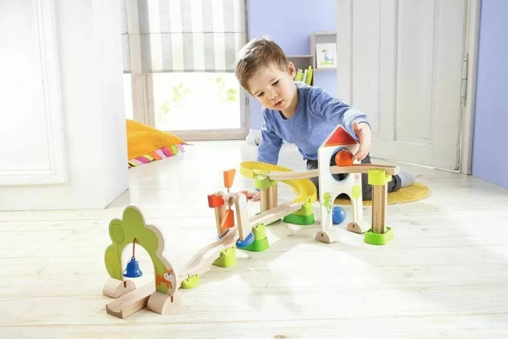 HABA Kullerbu Windmill 25 Piece Starter Track Set< Kullerbu Track System