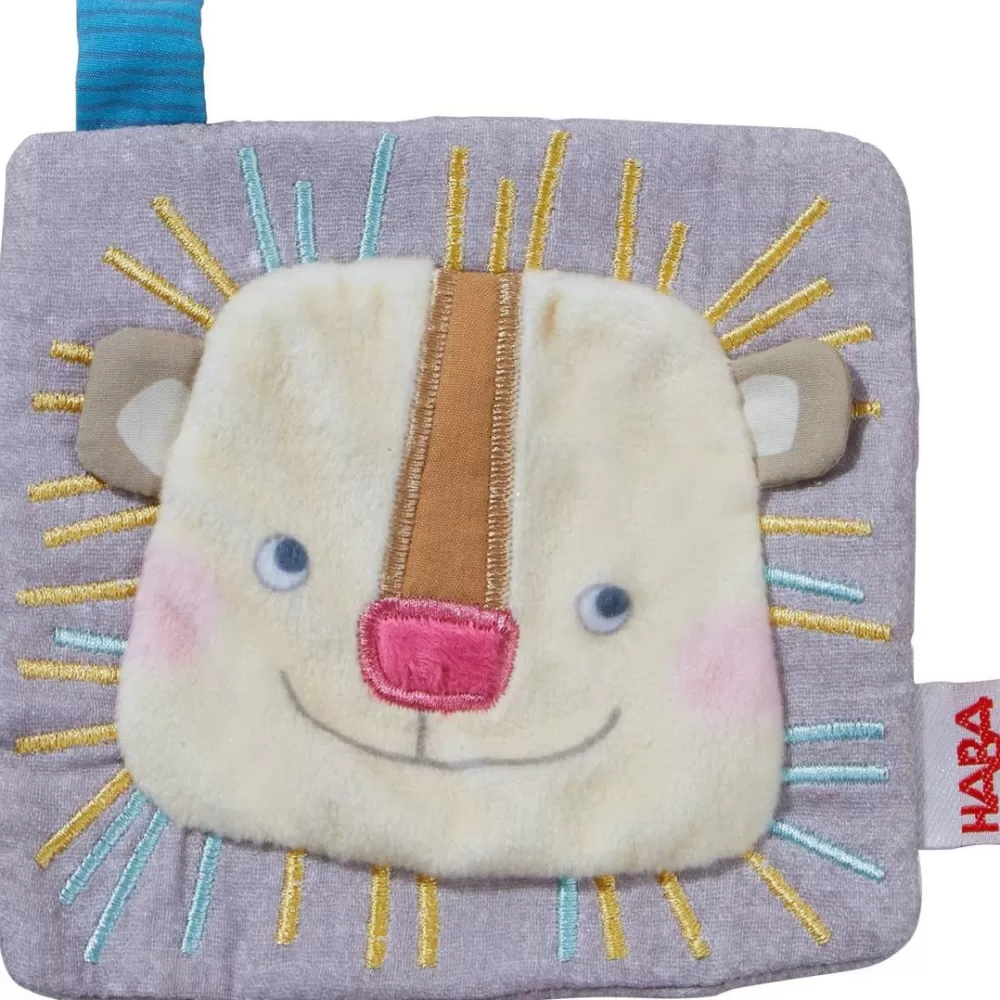 HABA Lion Crackly Lovey< Plush Baby Toys