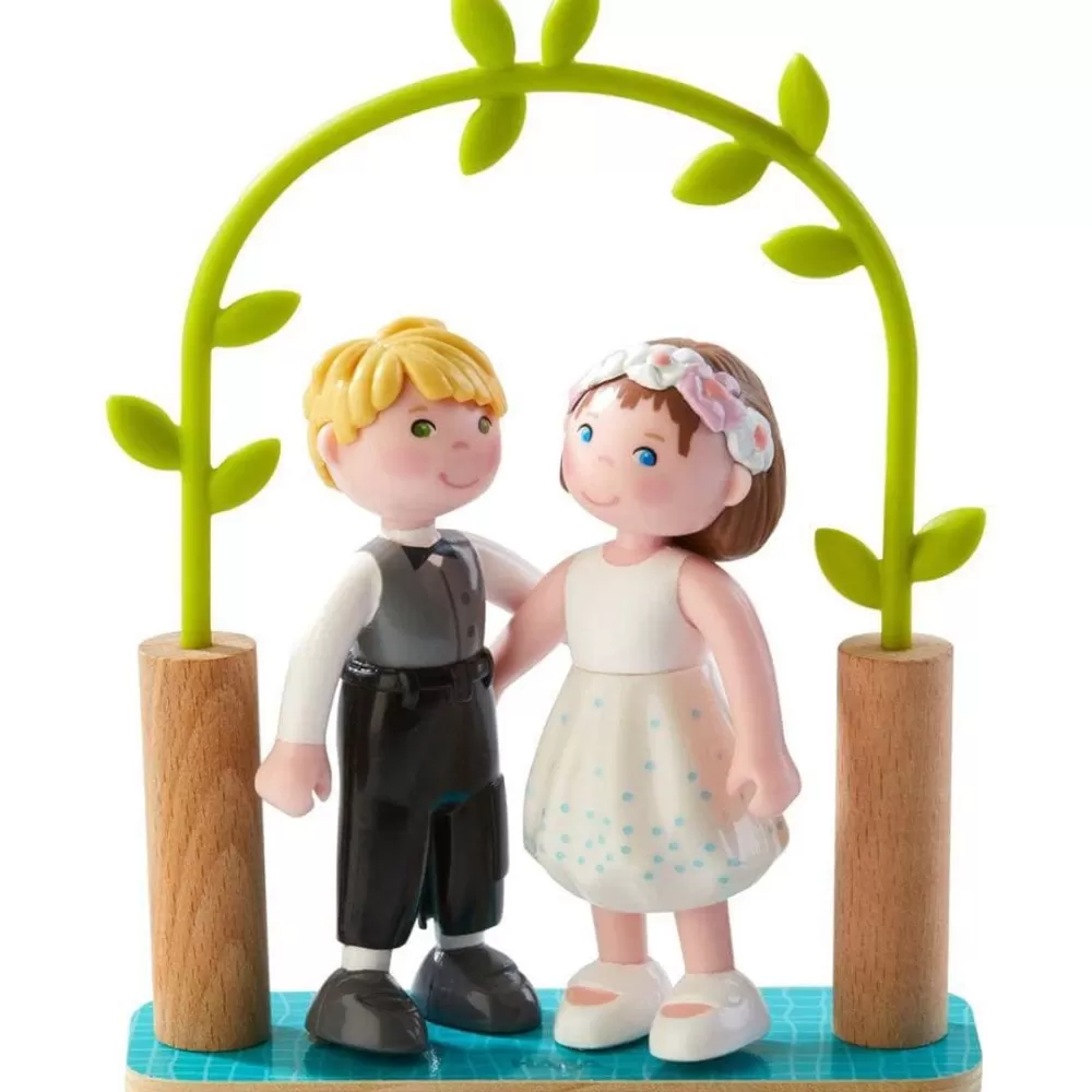 HABA Little Friends Bride & Groom Wedding Play Set< Little Friends People