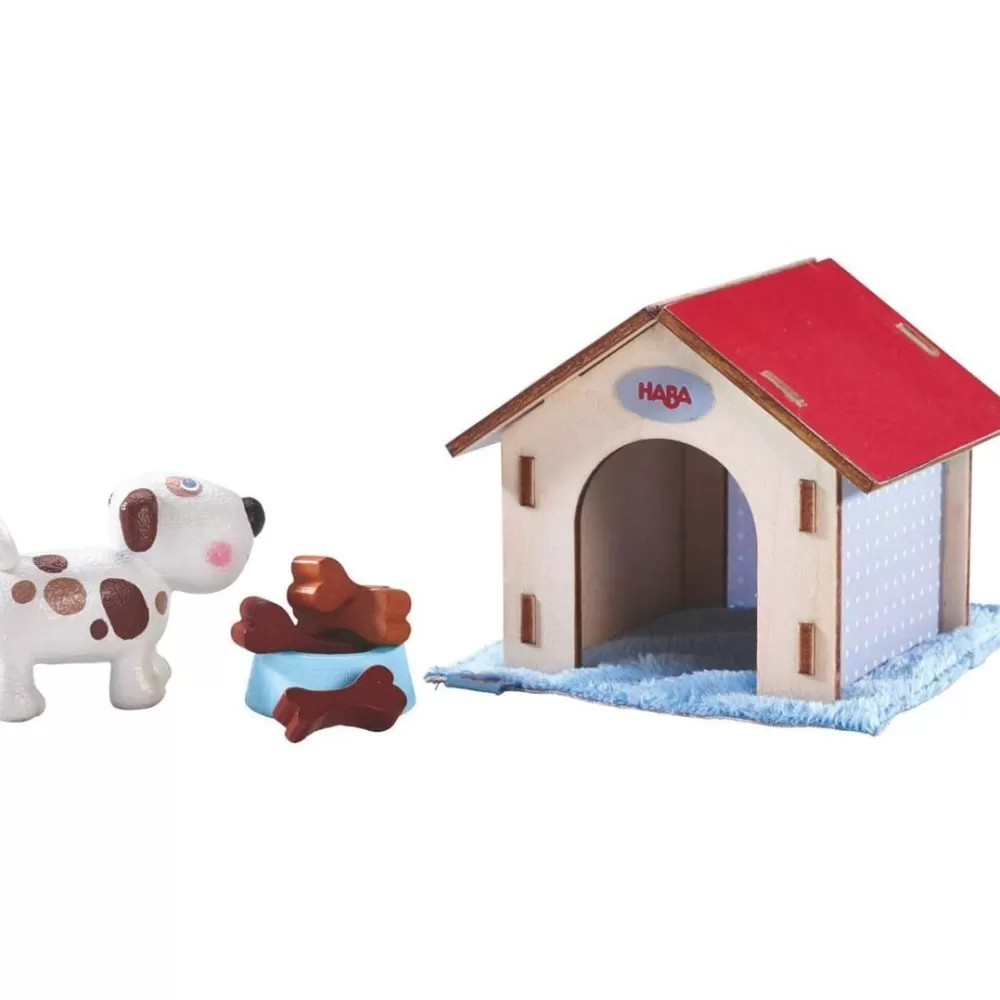 HABA Little Friends Dog Lucky With Doghouse< Little Friends Accessories