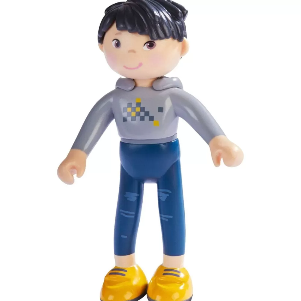 HABA Little Friends Liam Doll With Black Hair< Little Friends People