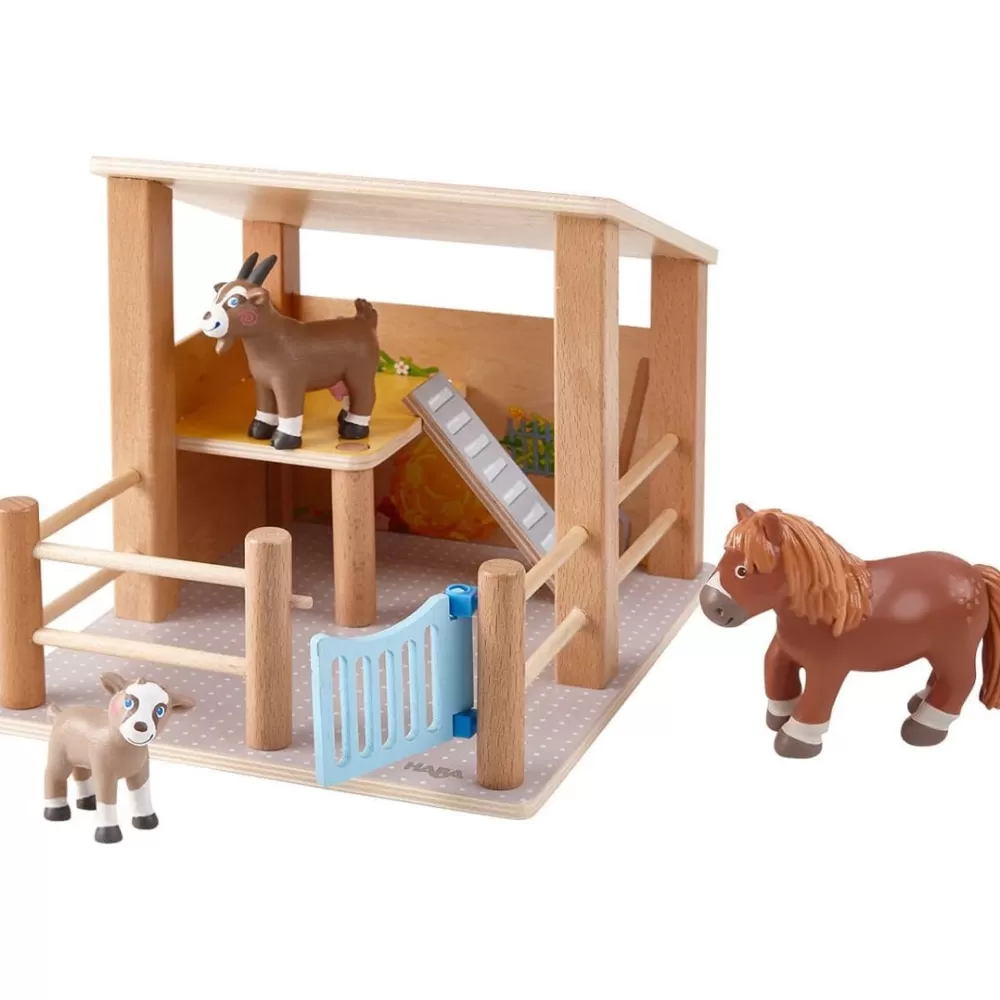 HABA Little Friends Petting Zoo With Farm Animals< Little Friends Buildings