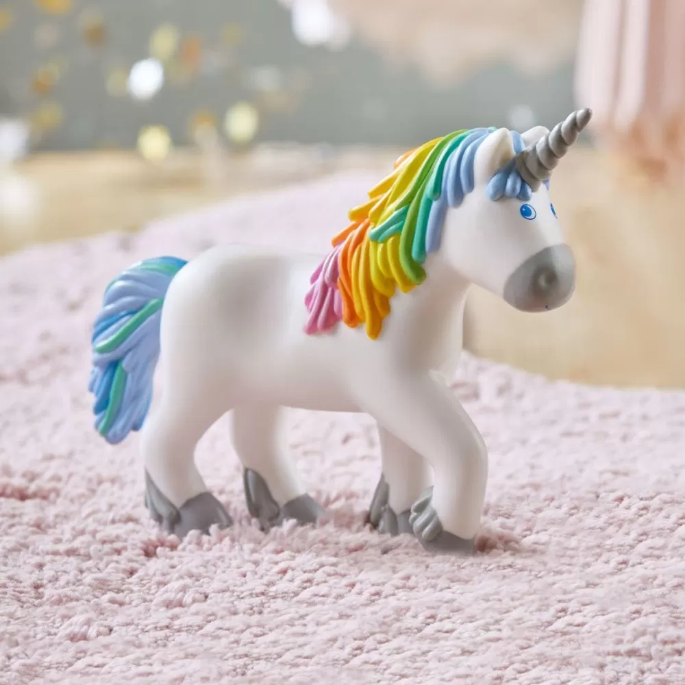 HABA Little Friends Ruby Rainbow Unicorn< Little Friends Animals