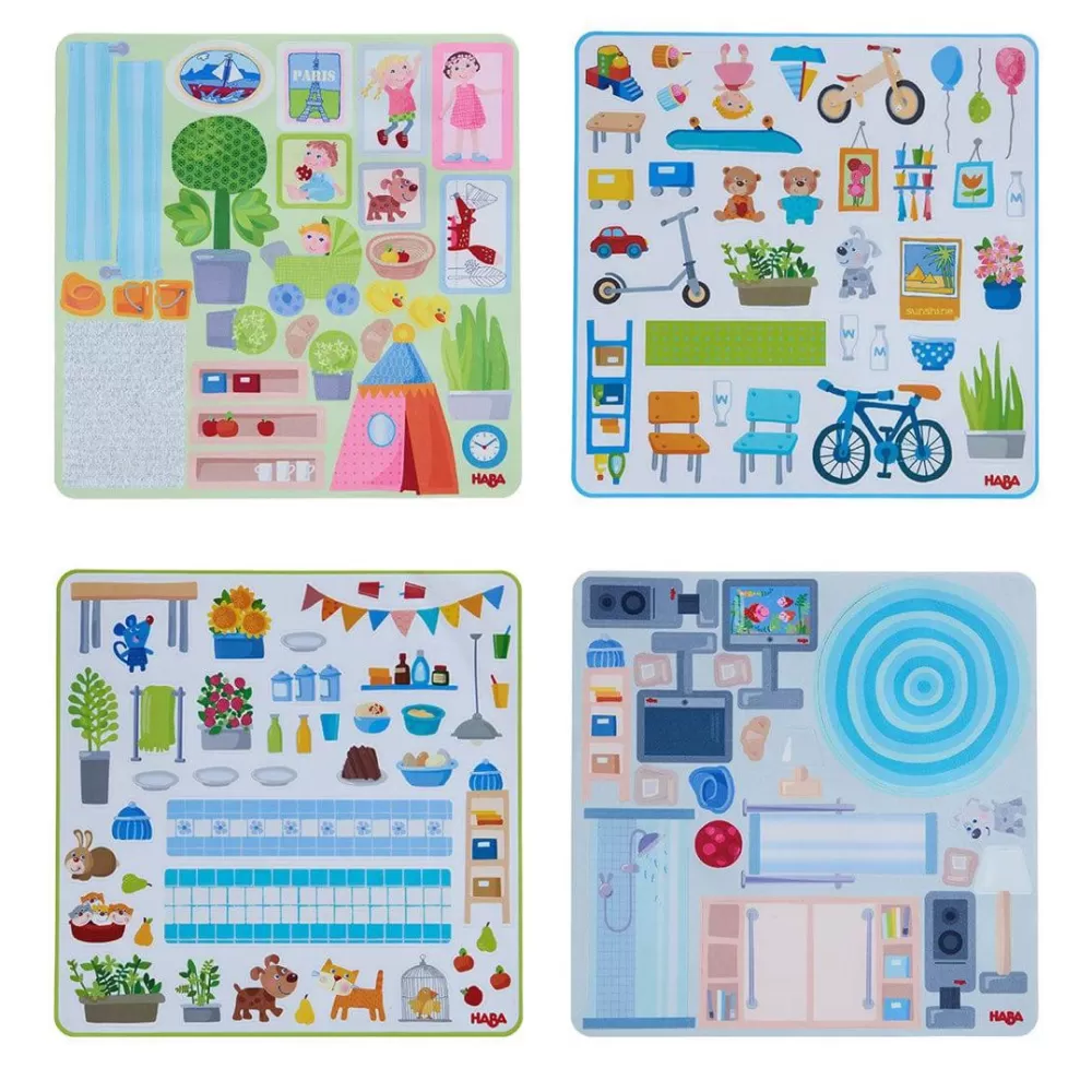 HABA Little Friends Town Villa Decorative Decals< Little Friends Accessories