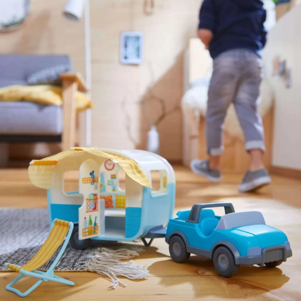 HABA Little Friends Vacation Camper Play Set< Little Friends Accessories