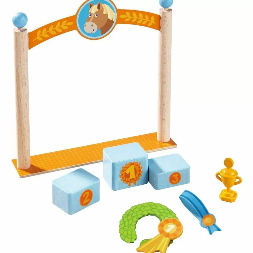 HABA Little Friends Winner'S Pedestal Play Set< Little Friends Animals