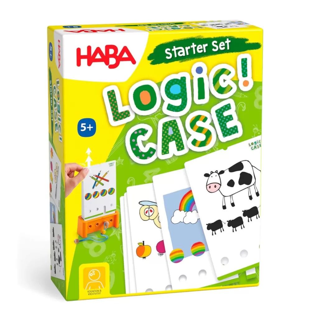 HABA Logic! Case Starter Set 5+< Travel + Magnetic Games