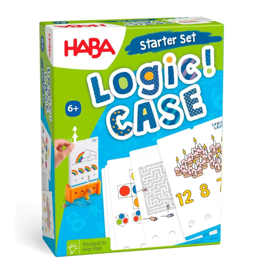 HABA Logic! Case Starter Set 6+< Travel + Magnetic Games